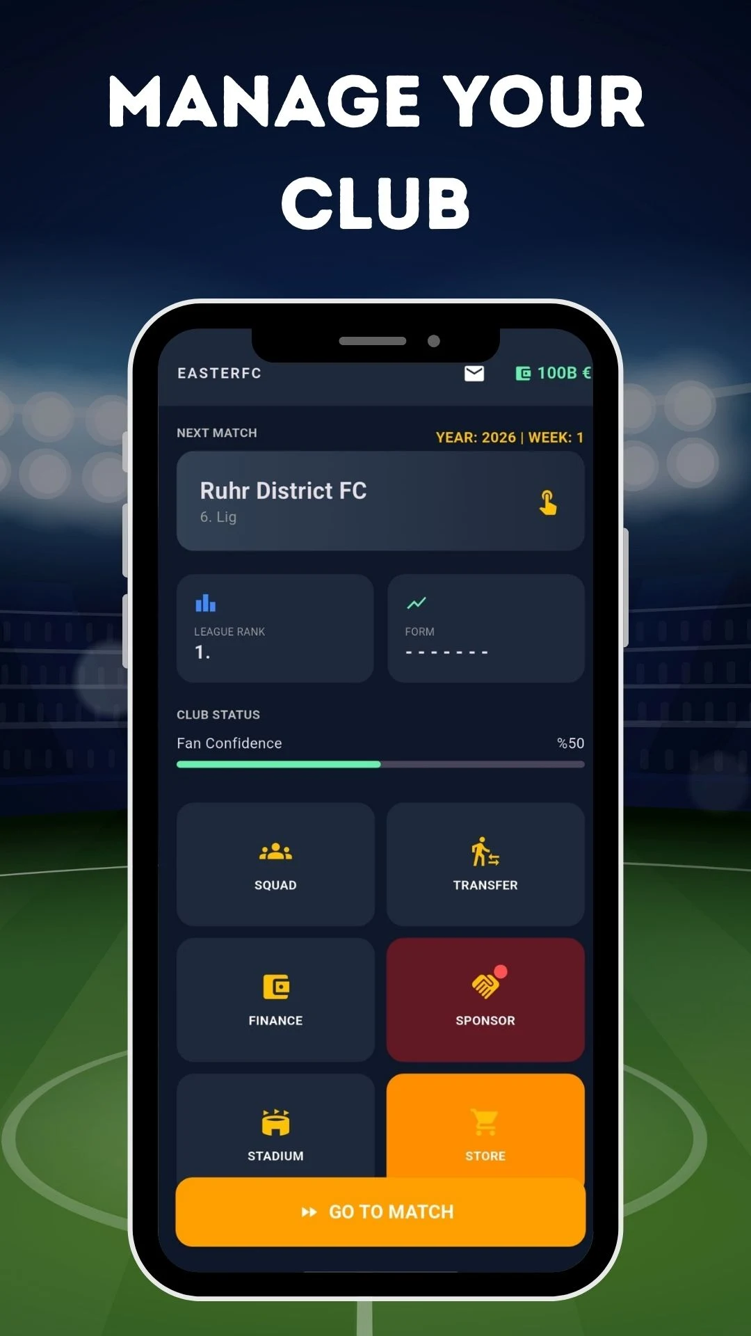 FutBoss: Football Manager screenshot