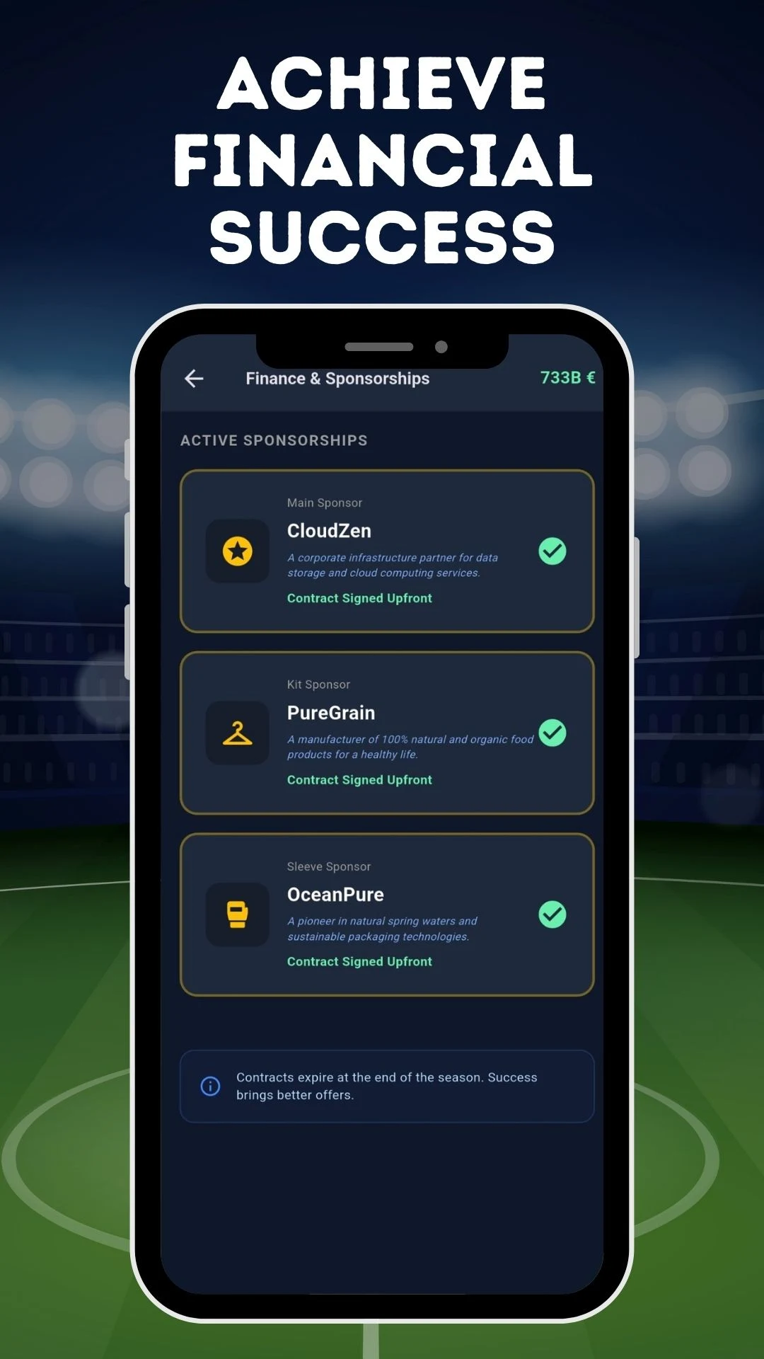 FutBoss: Football Manager screenshot